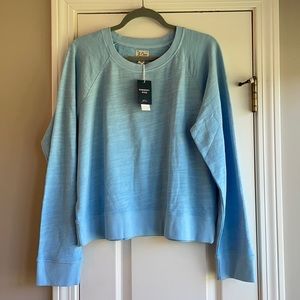 Light blue J.Crew sweatshirt